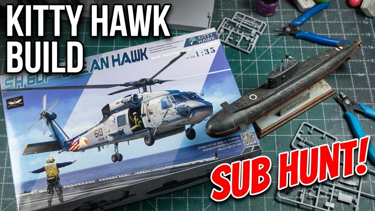 Kitty Hawk 1/35 SH-60F Part 1 - YouTube