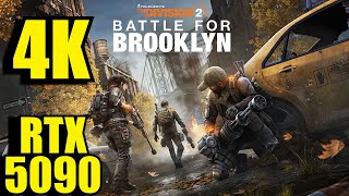 Testing The Division 2 Battle for Brooklyn RTX 5090 OC & R7 9800X3D | 4K Maxed Out HDR