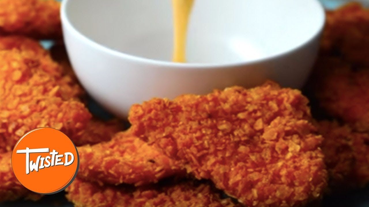 How To Make Nacho Fried Chicken Dippers Twisted YouTube