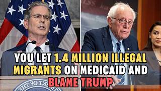 You Let 1.4 Million Illegal Migrants on Medicaid - Scott Bessent DESTROYS Bernie Sanders