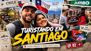 Turistando Em Santiago Cerro Santa Lucía, Mini Rancho E Um Perrengue No Mercado