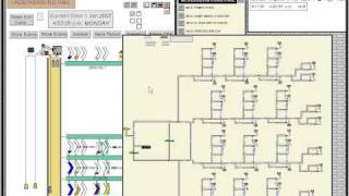 Underground rail simulation
