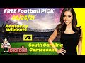 Free Football Pick Kentucky Wildcats vs South Carolina Gamecocks Picks, 9/25/2021 College Football