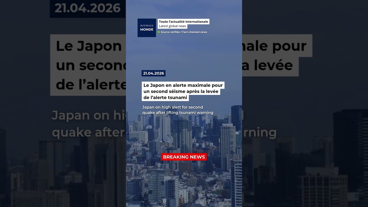 Le Japon en alerte maximale pour un second séisme après la levée de l’alerte tsunami
