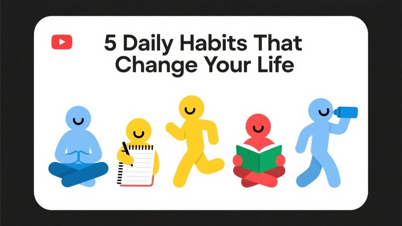 5 Daily Habits That Change Your Life - YouTube
