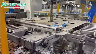 Our Cast on Strap Machine is built for high-efficiency lead-acid battery production #COSmachine
