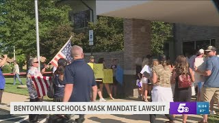 Bentonville School District wants parents’ mask mandate lawsuit removed to federal court