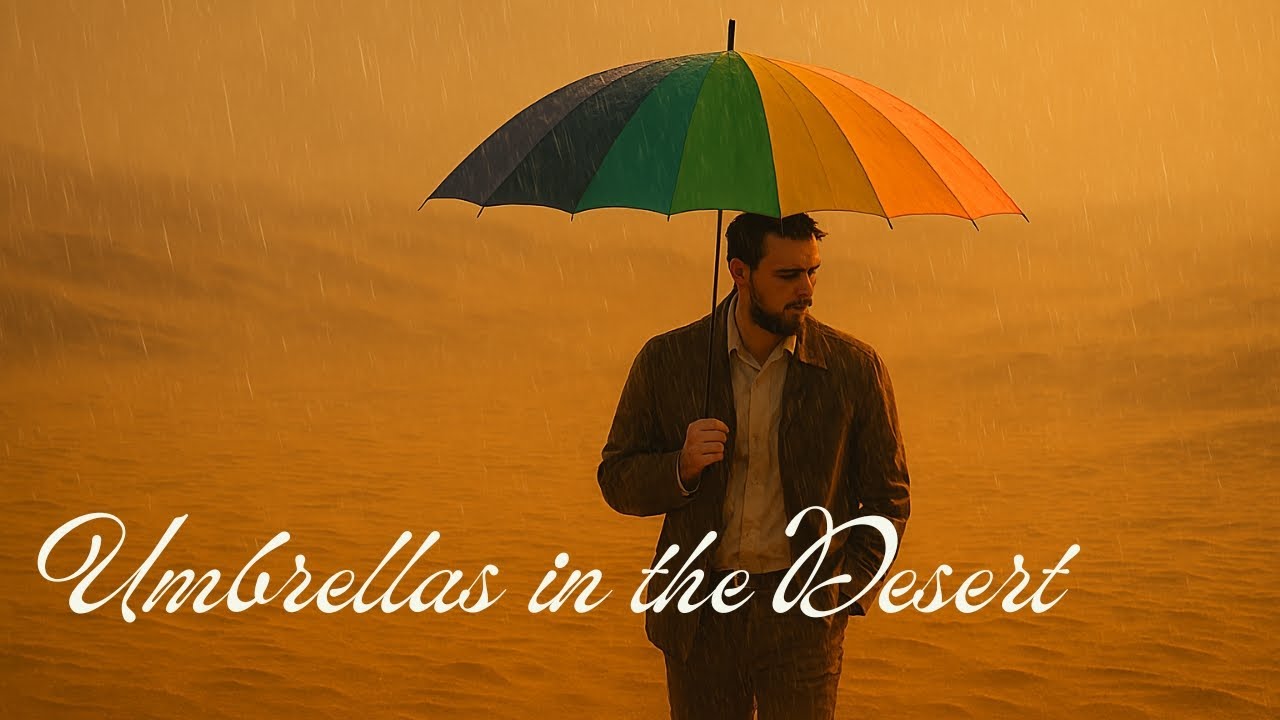Umbrellas in the Desert – Surreal Heartfelt Indie Folk Song About Hope