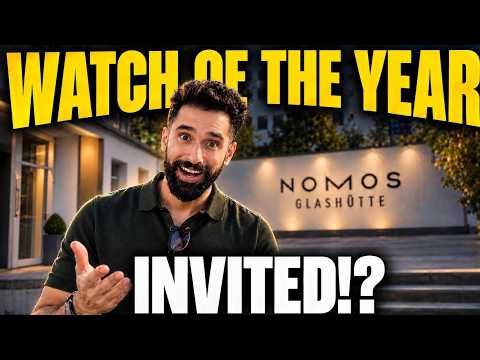 NOMOS Just Released THE Watch of The Year... And I Was Invited!?