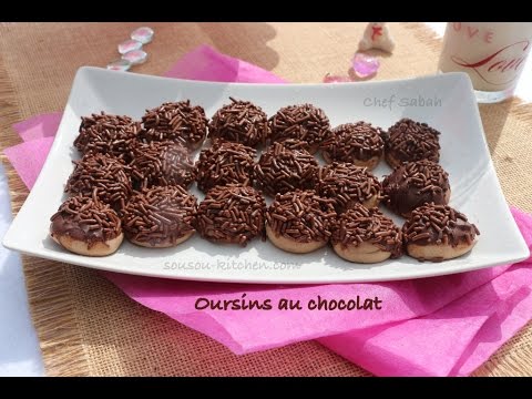 Oursins Au Chocolat Chocolate Cookies حلوة القنفد بالشوكولا Youtube
