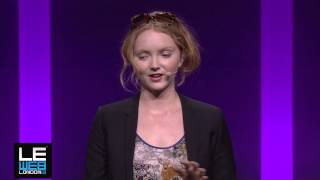 Lily Cole - impossible.com - LeWeb London 2013