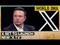 Elon Musk&#39;s X set to launch new &#39;X TV&#39; app to challenge YouTube | World DNA | WION