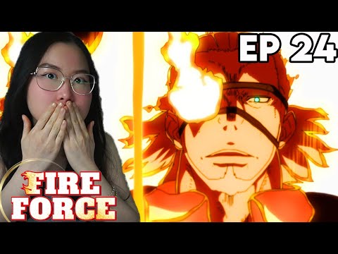 SHINRA VS CAPTAIN BURNS!🔥 Fire Force Episode 24 REACTION!!