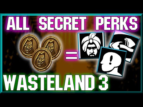 ALL SECRET / Unlockable PERKS Location Guide - Wasteland 3
