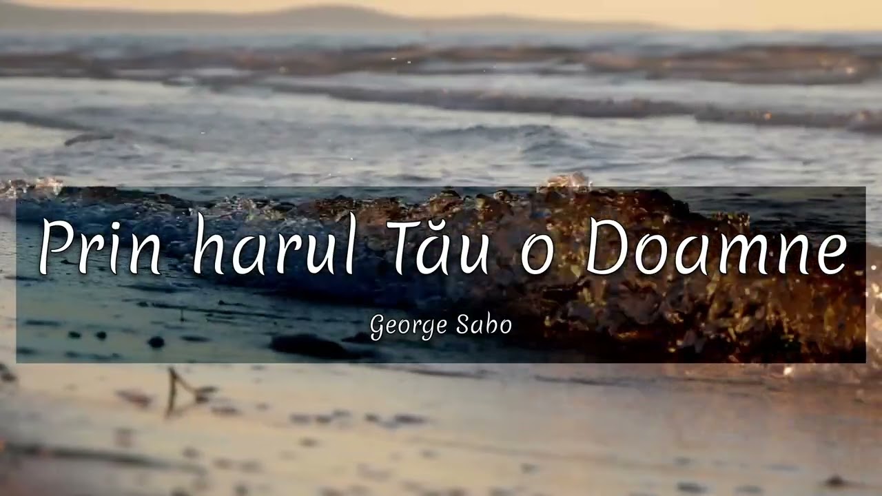 Prin harul Tău o Doamne | George  Sabo