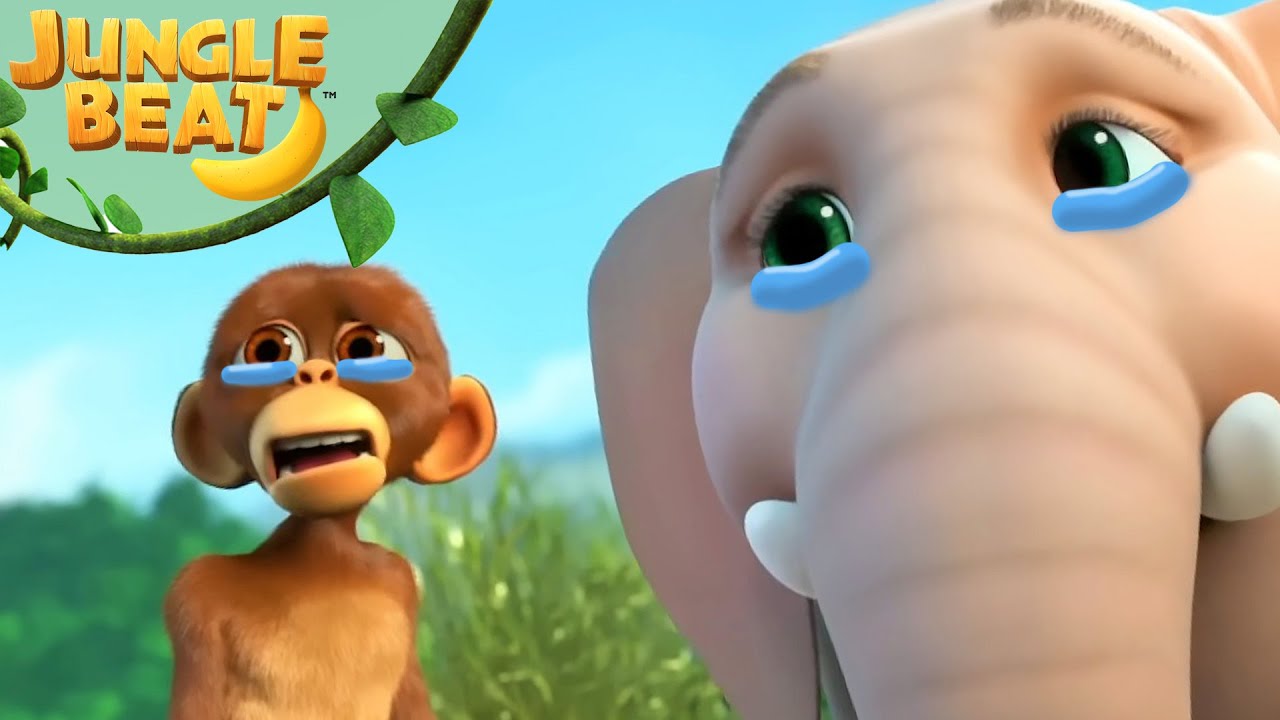 There is no more water... What are we going to do? | Jungle Beat: Munki & Trunk | Kids Cartoon 2025