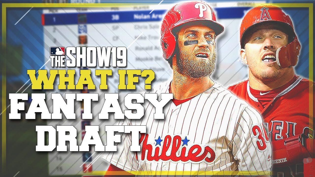 What if MLB had a FANTASY DRAFT?! MLB the Show 19 Franchise Rebuild