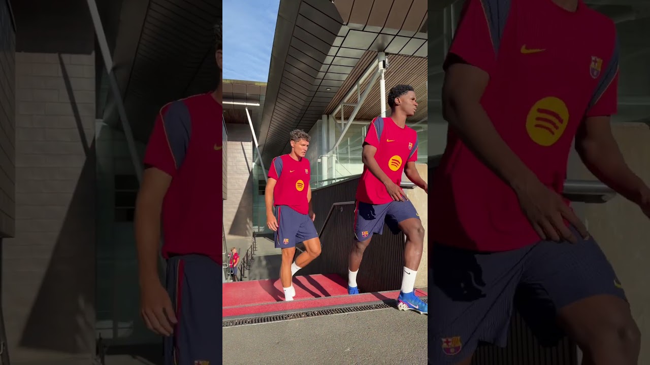 First training in ENGLAND 🏴󠁧󠁢󠁥󠁮󠁧󠁿 #shorts #fcbarcelona
