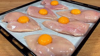 Grandma's recipe! A simple and delicious recipe for baked chicken fillet for dinner! by Recetas apetitosas 41,282 views 2 months ago 8 minutes, 4 seconds