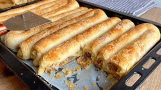 WITH MATERIALS IN YOUR HOME. VERY EASY TURKISH BOREK RECIPE