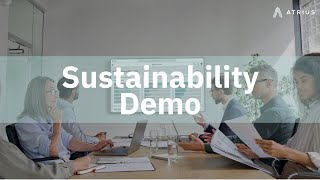 Atrius Sustainability Demo