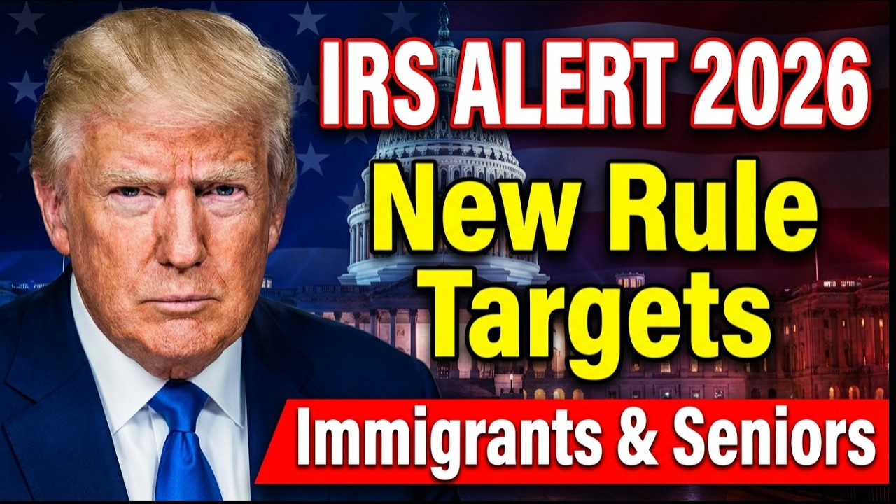 IRS ALERT 2026: New Rule Targets Immigrants & Seniors