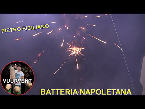 Batteria Napoletana 17 - Pietro Siciliano - Festa Maria ss del Agnena 2025 -VUURWERK - FIREWORKS