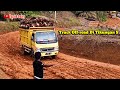 Kecepatan & Skill Driver Truck Sawit Libas Jalur Off-road Extrem