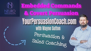 Hypnotic Embedded Commands - The Secret To Influence & Sales!