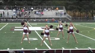 Mustang Dance Team Homecoming Football Game Performance - Pom Pom