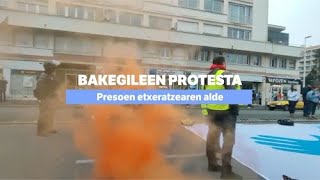 Bakegileen protesta