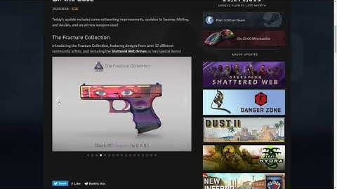 CSGO FRACTURE CASE SHOWCASE! NEW CSGO CASE!