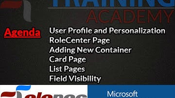 Microsoft Dynamics Nav Functional Training - Episode 03 - TeleNoc Academy
