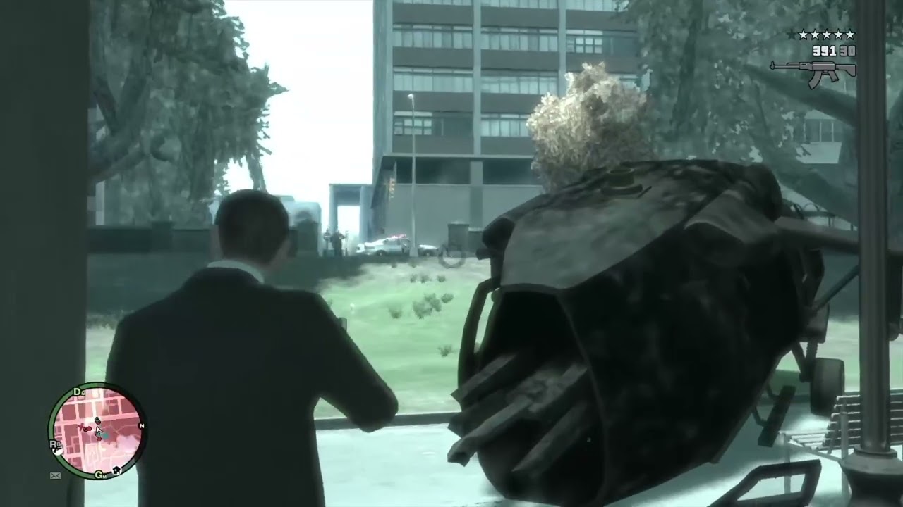 Grand Theft Auto IV: 6 Star Wanted Level Escape (Middle Park) (1)