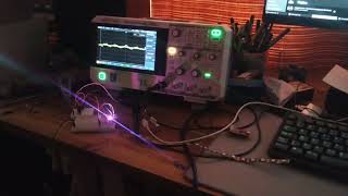 Audio reactive sign experiments with ws2812 and Arduino