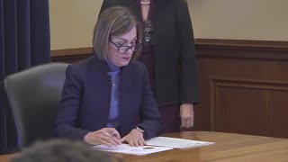 Iowa Gov. Kim Reynolds will not seek reelection in 2026