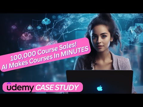 Crazy-Simple AI Course Creation - 104,000 Sales On Udemy?