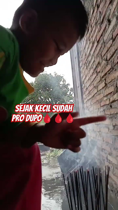 belajar bakar dupa sejak kecil #said #storywa #mistis #misteri
