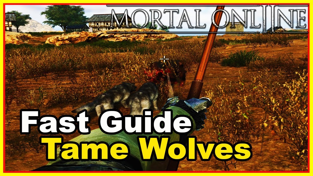 How to Tame Combat Pets in Mortal Online 2 Beginners Guide YouTube