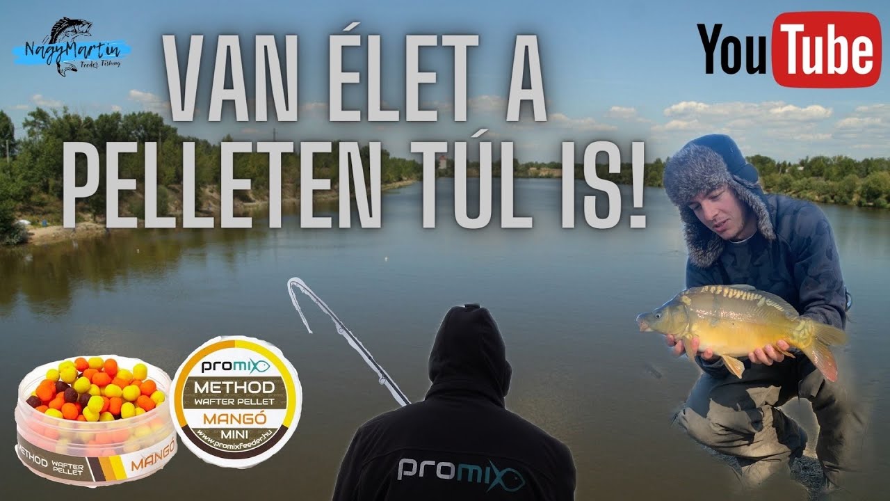 Van élet a pelleteken túl is - Methodozás a Dunakeszi Kavicsbányatavon