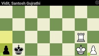 Magnus Carlsen Last Minute Pawn Race Against Vidit