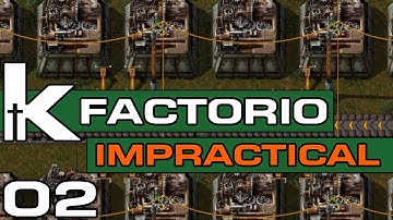 Factorio 0.17 | Impractical Ep 02 | Red and Green Science | Let
