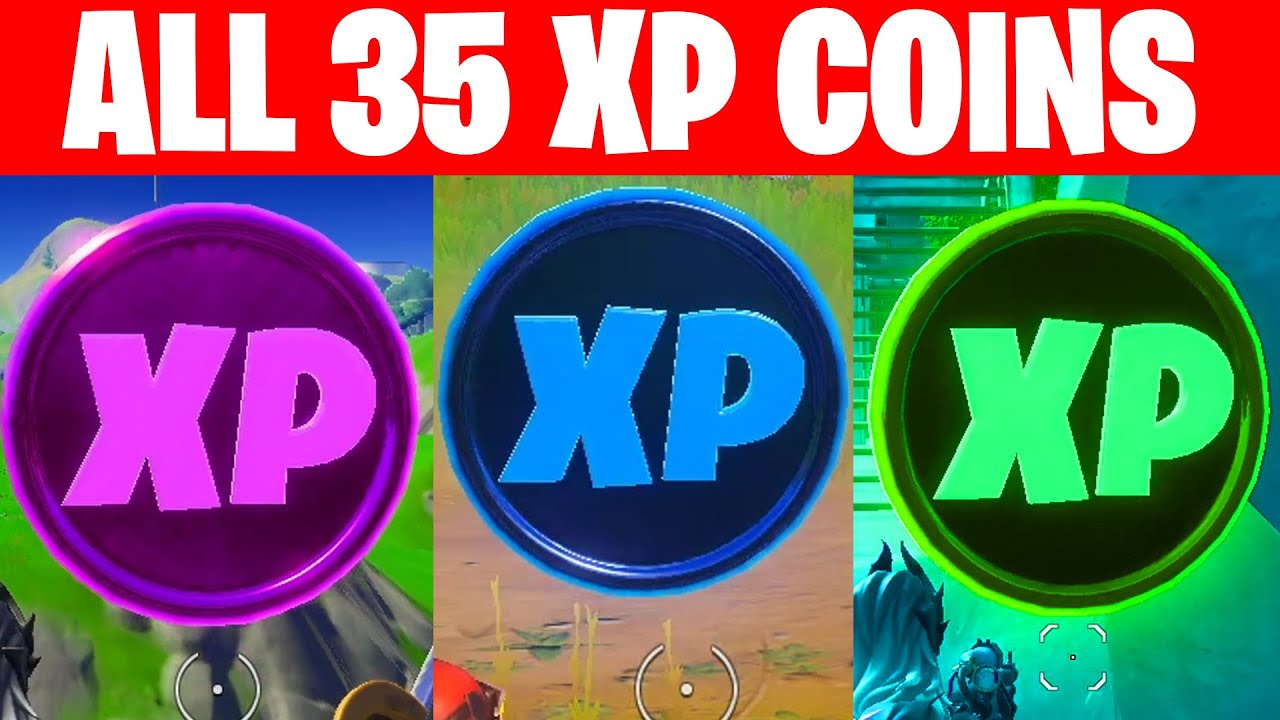 All 35 Xp Coins Locations In Fortnite Season 3 Chapter 2 Week 1 3