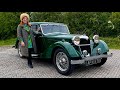 1930s Riley 1 1/2 (Riley 12/4) Kestrel - a pre war British car!