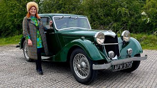 1930s Riley 1 1/2 (Riley 12/4) Kestrel  a pre war British car!