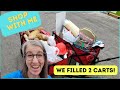 We Filled 2 Carts at the Swap Meet - Shop With Me