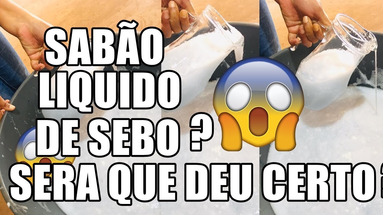 SABÃO EM LIQUIDO DE SEBO 2.0