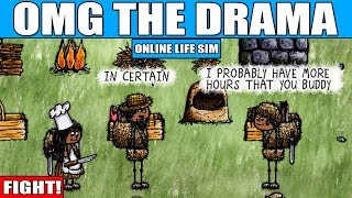 Crazy player drama in One Hour One Life (Online Life Simulator)