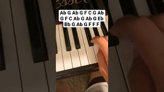 Scatman piano tutorial. Subscribe! #shorts
