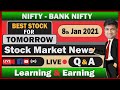 Best Intraday Stocks For Tomorrow [ 28 Jan 2021]  Trading ...